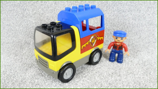 Lego Duplo nákladní auto s kontejnerem