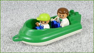 Lego Duplo člun s figurkami