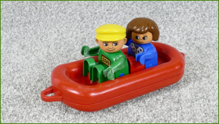 Lego Duplo člun s figurkami