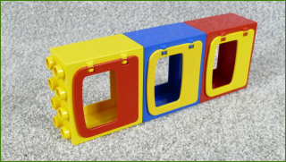 Lego Duplo kostky s okny