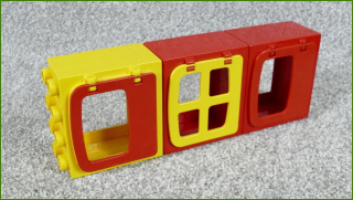 Lego Duplo kostky s okny