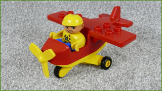 Lego Duplo letadlo s pilotem