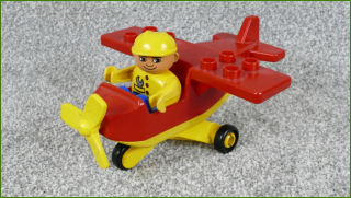 Lego Duplo letadlo s pilotem