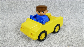 Lego Duplo autíčko s figurkou