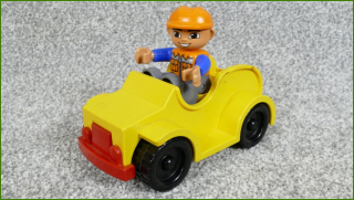 Lego Duplo autíčko s figurkou