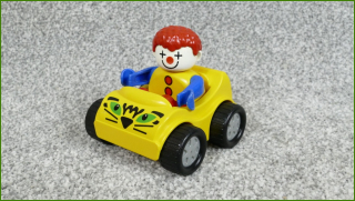 Lego Duplo autíčko s figurkou