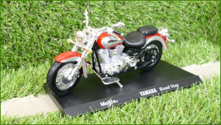 Model Replika Maisto Motorka 1:18 - Yamaha Road Star - Viz Popis