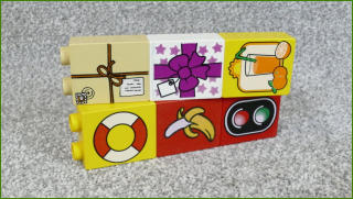 Lego Duplo kostky s obrázky