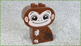 Lego Duplo opička z kostek