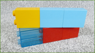 Lego Duplo kostky 1x2x2