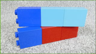 Lego Duplo kostky 1x2x2