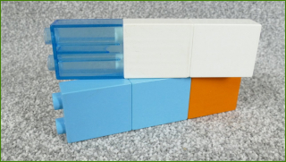 Lego Duplo kostky 1x2x2