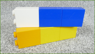 Lego Duplo kostky 1x2x2