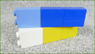 Lego Duplo kostky 1x2x2