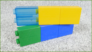 Lego Duplo kostky 1x2x2