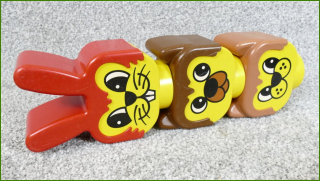 Lego Duplo hlavy s oky