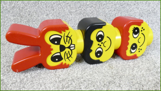Lego Duplo hlavy s oky