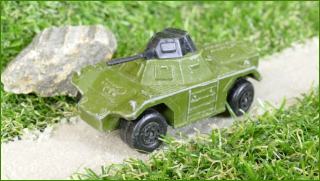 Autíčko Matchbox Rolamatics No.73 Weasel (Lesney)
