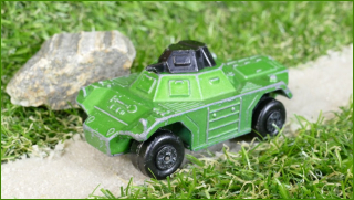 Autíčko Matchbox Rolamatics No.73 Weasel (Lesney)
