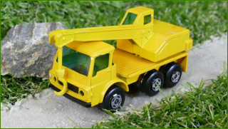 Model Autíčka Matchbox No.63 Dodge Crane Truck (Lesney)