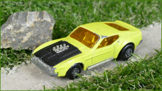 Model Autíčka Matchbox Superfast No.44 Boss Mustang (Lesney)