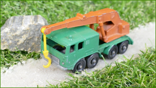 Model Autíčka Matchbox No.30 - 8 Wheel Crane (Lesney)