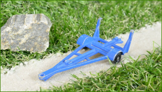 Model Autíčka Matchbox No.9 Boat Trailer (Lesney)