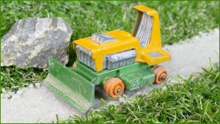 Model Autíčka Matchbox No.12 - Big Bull (Lesney) - bez pásů