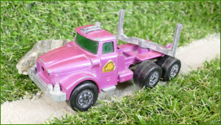 Model Autíčka Matchbox SuperKings - Scammell Contractor (Lesney) - horší zadní nápravy