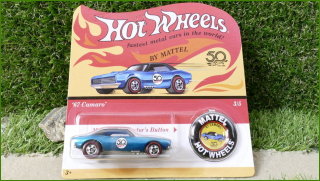 Angličák Model Autíčka Hot Wheels ´67 Camaro (Redline) 