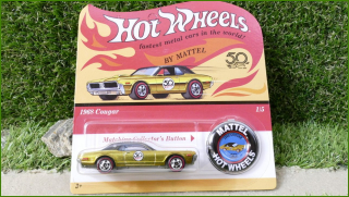 Angličák Model Autíčka Hot Wheels 1968 Cougar (Redline) 