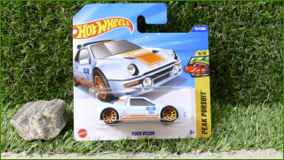Angličák Model Autíčka Hot Wheels Ford RS200 (PEAK PURSUIT)