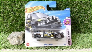 Angličák Model Autíčka Hot Wheels Ford Escort (COMPACT KINGS)