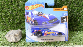Angličák Model Autíčka Hot Wheels Mustang Funny Car (HW RACE TEAM)
