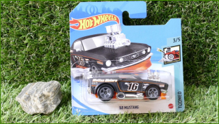 Angličák Model Autíčka Hot Wheels ´68 Mustang (TOONED)