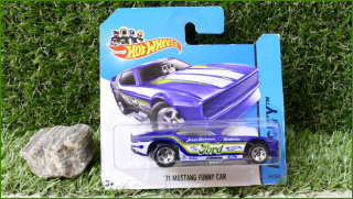 Angličák Model Autíčka Hot Wheels ´71 Mustang Funny Car (HW CITY)