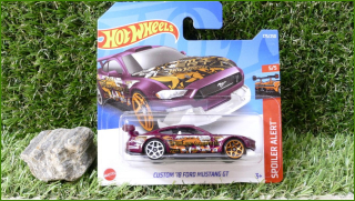 Angličák Model Autíčka Custom Hot Wheels ´18 Ford Mustang GT (SPOILER ALERT)