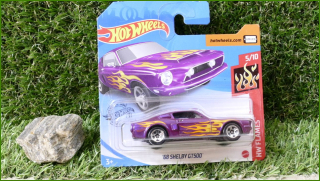 Angličák Model Autíčka Hot Wheels ´68 Shelby GT500 (HW FLAMES)