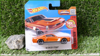 Angličák Model Autíčka Hot Wheels ´68 Shelby GT500 (THEN AND NOW)