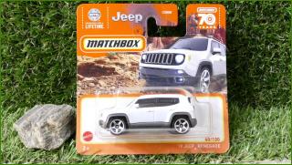 Matchbox Autíčko ´19 Jeep Renegade