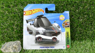 Angličák Model Autíčka Hot Wheels Pagani Zonda Cinque (EXOTICARS)