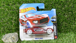 Angličák Model Autíčka Hot Wheels Bullet Proof (X-RAYCERS)