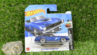 Angličák Model Autíčka Hot Wheels ´70 Plymouth Barracuda (HW ROADSTERS)
