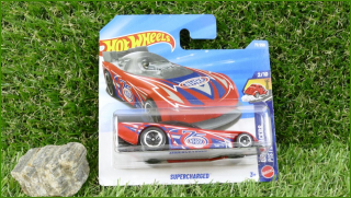 Angličák Model Autíčka Hot Wheels Supercharged (DRAG RACERS)