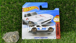 Angličák Model Autíčka Hot Wheels Corvette Grand Sport (THEN AND NOW)