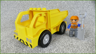Lego® Duplo® Nákladní Auto Vyklápěcí s Figurkou a Lopatou