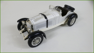 Kovový Model Bburago 1:18 - Mercedes-Benz SSK - Viz Popis