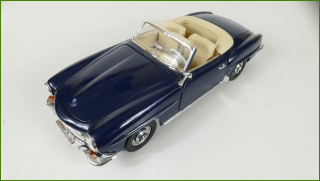 Model Auta ERTL 1:18 - Mercedes Benz 190 SL - Viz Popis