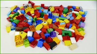 Lego® Duplo® Kostky Tvary 1,8 KG