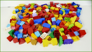 Lego® Duplo® Kostky Tvary 1,75 KG